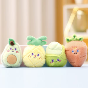 Đồ Chơi Lông Nhung Dễ Thương Hoa Quả Dứa Chuối Bơ Mini Đồ Chơi Búp Bê Cho Bé Gái Phụ Kiện Treo Nhỏ Đồ Chơi PP Cotton Đồ Chơi Búp Bê
