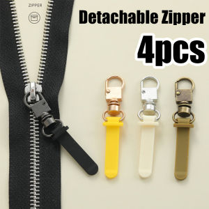 Detachable Metal Zipper Slider Pull Tab Zipper Clothing Bag Suitcase Classic Zip Women Bags Accessory