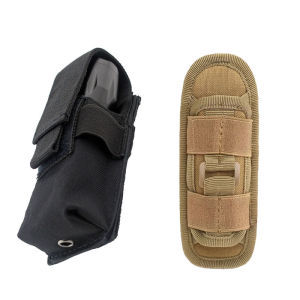 Molle M5 Flashlight Pouch Single Magazine Holster Hunting Accessories Mag Holder Small EDC Tool Light Knife Waist Bag