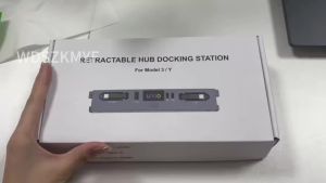 For Tesla For Model 3 Highland/Model Y Juniper 2025 26 Retractable Center Console USB Hub Charger Fast Charging Docking Station