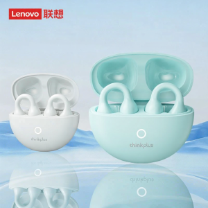 Lenovo | Earclip Bone Conduction Wireless Noise Canceling Bluetooth Headphones