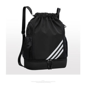 [Cắm trại] Ba lô dày dung tích lớn ba lô thể thao tách ướt và khô siêu nhẹ Túi bơi tập dây rút