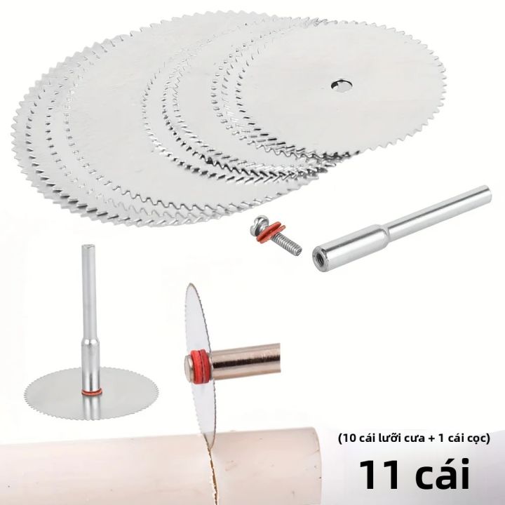 Bộ 11 Lưỡi Cưa Tròn Mini Bộ Đĩa Cắt Mài Điện Dụng Cụ Xoay Tương Thích ...