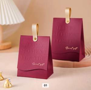 Premium Wedding Paper Bag Gift Bag for Guest Souvenirs Gift Bag for Birthday Wedding Gift Bag Bridesmaids Paper Bags
