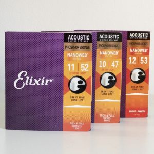 Dây đàn Guitar Acoustic Elixir Phosphor Bronze Nanoweb dây cao cấp loại 1