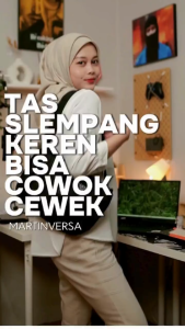 Martin Versa SL6 EVOX Tas Selempang Pria Men Messenger Bag Kanvas