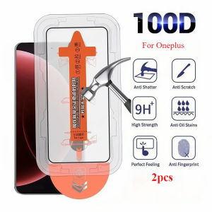 2Pcs One-click Dust Free Tempered Glass For Oneplus Nord CE5 CE4 CE3 Lite Easy Install Screen Protector For Oneplus Nord 4 3