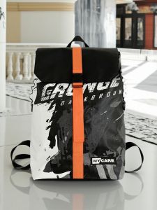 New Mens Large Capacity Outdoor Travel Sports Backpack Korean Style Casual Student Bookbag Double Shoulder Bag Oxford Cloth