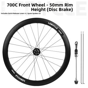 LEBYCLE | Rim Brake Flower Hub 120 Sound Bearings High Wheel Set 40/50mm