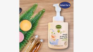 แบรนด์แท้ ถูกกว่า เซ็ตสุดคุ้ม เด็กแรกเกิด โฟมอาบสระ + รีฟิล Enfant Organic Plus Shampoo & Body Wash Foam Mousse + Refill