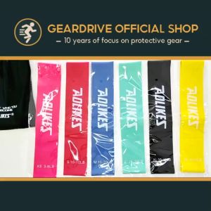 GEARDRIVE Resistance Bands Fitness Exercise Loop For Men And Women With 5 Different Levels Ideal Home Workout Yoga Pilates Gym-Free Carrying Bag