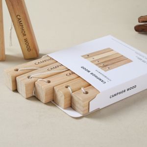 5PCS Anti-moisture Moth Bug Natural Camphor Wood Sticks Wardrobe Clothes Anti-mothiness Insect Pest Repellent Safety Proof Tools