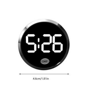 Dashboard Clock for Car Touch-Control Digital Small Clock Light Watch with LED Display for Vehicle RV Home Travel Fridge