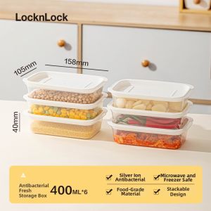LocknLock | Antibacterial Microwave Safe Freezer Safe Storage Box