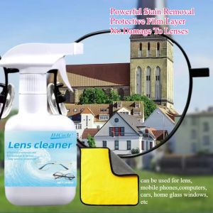 Lens Removal Spray Glasses Care Liquid Cleaning Agent Car Windshield Glasses Lens Phone Screen Home Window Cleaner Anti Fog