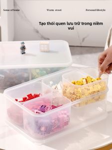 MRUN | Children Transparent Sorter Storage Box For Small Lego Bricks