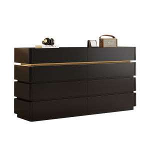 QUYUAN | French Retro Double-Sided Storage Cabinet