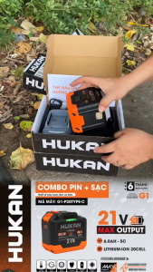Combo Pin Và Sạc HUKAN G1-FRP15-2UTC – Bộ Pin Sạc Dùng Cho Máy Công Cụ Cầm Tay HUKAN