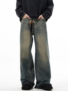 MADWITCH | Clean Fit Casual Straight Leg Wide Jeans Vintage Style