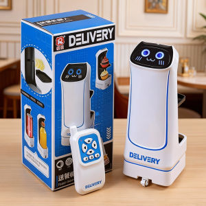 Smart Induction RC Meal Delivery Robot