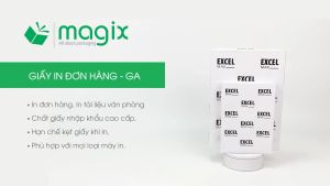 Combo 5 ram Giấy in đơn hàng A5 Excel 72 gsm - Giấy in văn phòng