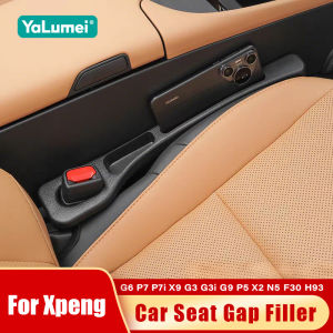 For Xpeng G6 P7 P7i X9 G3 G3i G9 P5 X2 N5 F30 H93 2PCS Universal Car Seat Leak Proof Strips Cover Gap Side Seam Filler Storage