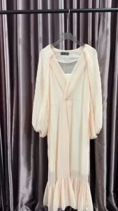 SV 6424 - Avelina Set Dress | Silvervogue | Gaun Chiffon Midi Pakaian Wanita