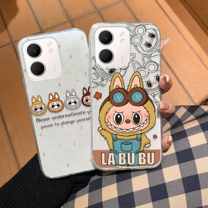 Ốp điện thoại Samsung Galaxy A56 A36 A26 A16 LTE A06 5G mới 2025 dễ thương hoạt hình labubu mô hình trong suốt chống sốc Ốp mềm bằng cao su Samsung A36 A56 5g Ốp điện thoại Bìa