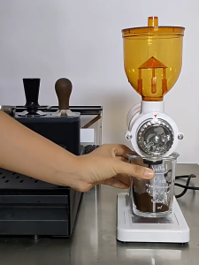 ORI One Two Cups Grinder Mesin Alat Penggiling Kopi kering mentah listrik Elektrik Adjustable 600N