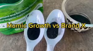 110g Humic Growth - Organic NPK and Foliar Fertilizer for Plants Vegetables Corn and Rice. Better than Humus - NPK