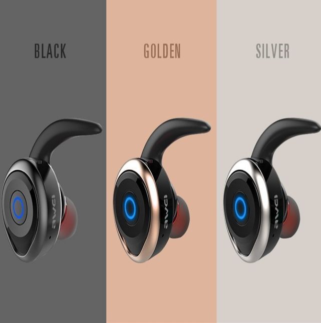 Earpod Awie Awei T1 True Wireless Waterproof Bluetooth V4.2 Stereo In-Ear Earbuds ...