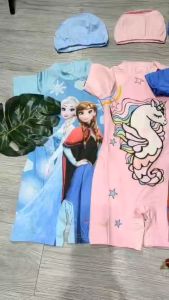 Đồ bơi bé trai  bé gái liền thân đùi 1 mảnh họa tiết nhiều màu đáng yêu đủ size từ 10kg đến 40kg BB016