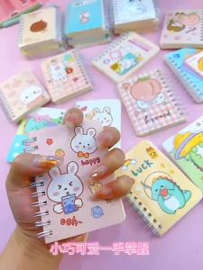 《1PC 160 PAGE   》Cute Cartoon Mini Notebook Portable Memo Note Book Notepad Stationery Doorgift Goodies Buku Nota Kecil COD