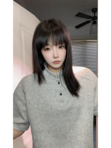 Áo Thun Nam Cleanfit Cổ Polo Tay Ngắn Dáng Rộng Cổ Điển Mùa Hè Cổ Henry Tay Ngắn Cotton Polyester Thường Ngày