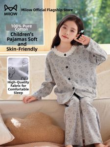 MiiOW | Long Sleeve Princess Cartoon Pajamas Suit