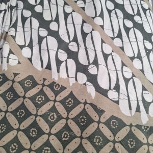 Kain Batik Hijau Tosca Putih Kain Batik Kontemporer Murah Kain Batik TRR Halus Adem