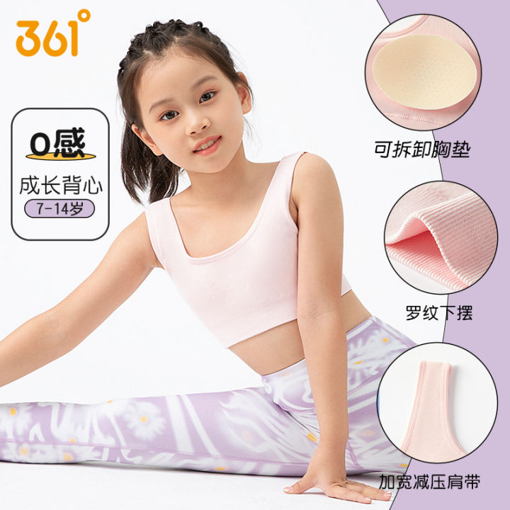 Puberty Little Vest Schoolgirl Girl Underwear Girls Elementary