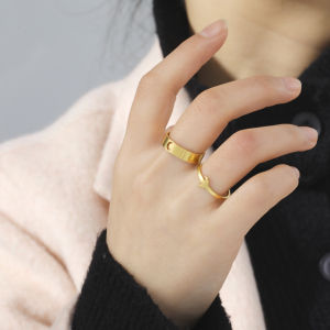 SKYRIM Womens Ring Moon Couple Opening Ring Adjustable Ring for Friend Fashion Jewelry gift