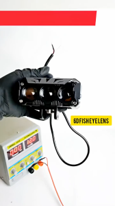 Lampu Tembak LED Laser Ada Kipas 2 Warna/HI LOW 150 WATT Putih kuning LAMPU TEMBAK MOTOR MOBIL