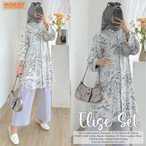 Elise Set LD 105 Morist: Meja dan Kursi Set Lengkap untuk Ruang Tamu