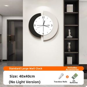 YIYUXUAN | Modern Minimalist Quiet Wall Clock