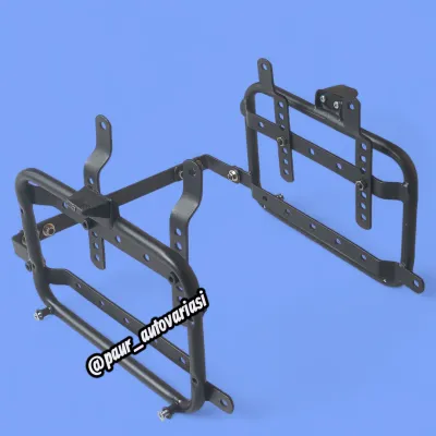 Side Box 2000 Premium Full Set – Kanan Kiri + Stabilizer + Fitting Plat