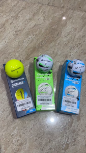 Bóng Golf Taylormade Speed Soft Ink/Distance+ White/Color NEW- 7012/7013/7014