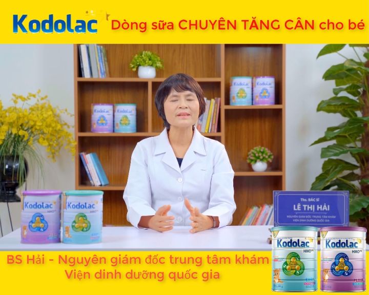 Sữa Kodolac 850g hàng chính hãng - Sữa tăng cân cho bé sơ sinh - Sữa Kodolac - Sữa viện dinh dưỡng giúp tăng cân hiệu quả - Hàng chính hãng
