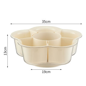 Vegetable Fruit Drainage Basket Rotatable Storage Turntable
