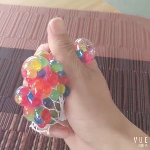 5Pcs Squishy Ball Toys For Adults And Kids Stress Reliever Toys Pop It Ball Fidget Toys Stress Ball Randomly Mesh Small Squishy Balls Stress Reliever Lootbag Filler / Paninda