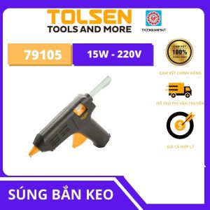 Súng bắn keo nóng điện TOLSEN 79105 súng bắn keo nến keo dán sillicon keo nóng chảy dán đồ thủ công dùng trong gia đình keo dán công nghiệp