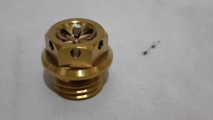 Gold Engine Bolts for Motorcycle | Universal Fit