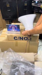 Loa Phóng Thanh Century KT-30P Loa Nén 30W Vang Xa 500M Tiếng To Rõ Vành Nhựa ABS 30x21Cm Chịu Nắng Mưa-H2Pro Audio