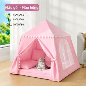 New Pet | Giường Mèo Bán Kín Dùng Quanh Năm